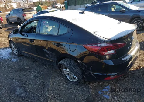 2020 Hyundai Elantra Value Edition z USA, uszkodzony, nr VIN KMHD84LFXLU003529